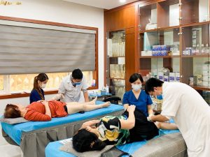 bắn laser giãn tĩnh mạch