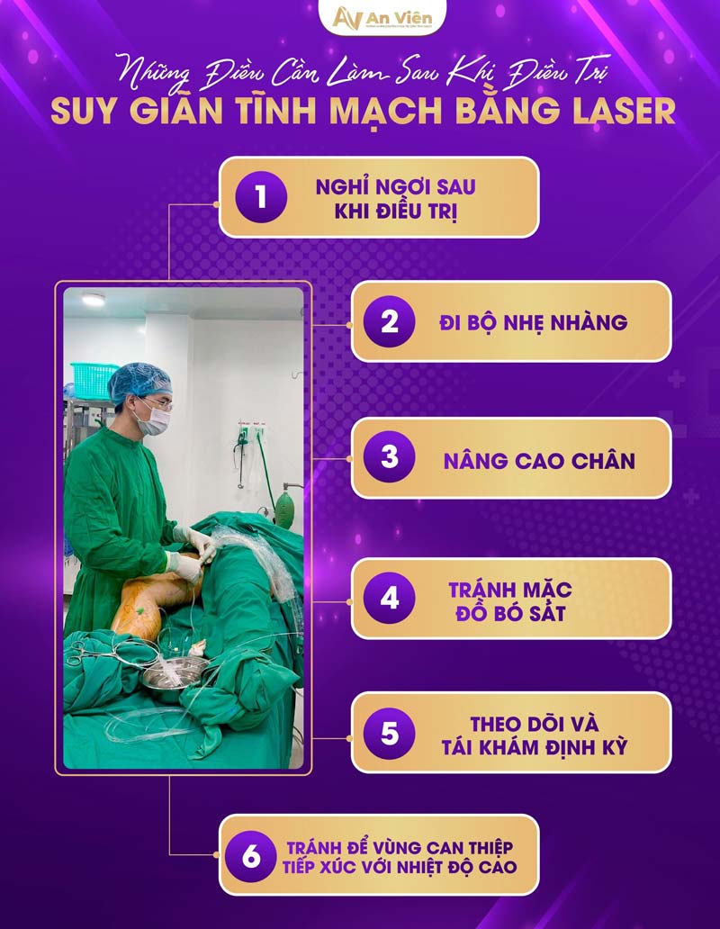 điều trị suy giãn tĩnh mạch bằng laser 