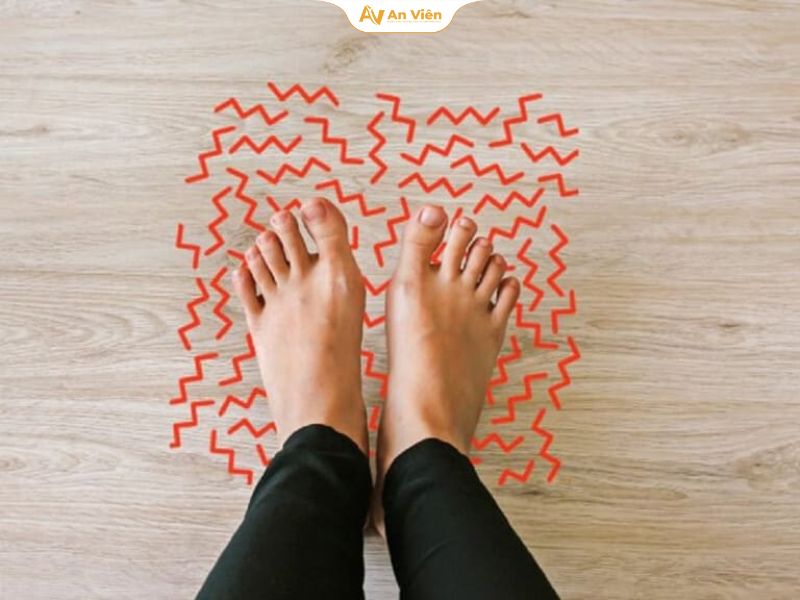 Hiện tượng tê chân khi ngồi lâu