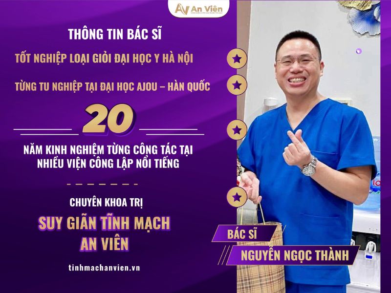 Vinh danh 3 bác sĩ chuyên môn giỏi tại bệnh viện tĩnh mạch An Viên 8 bệnh viện tĩnh mạch An Viên