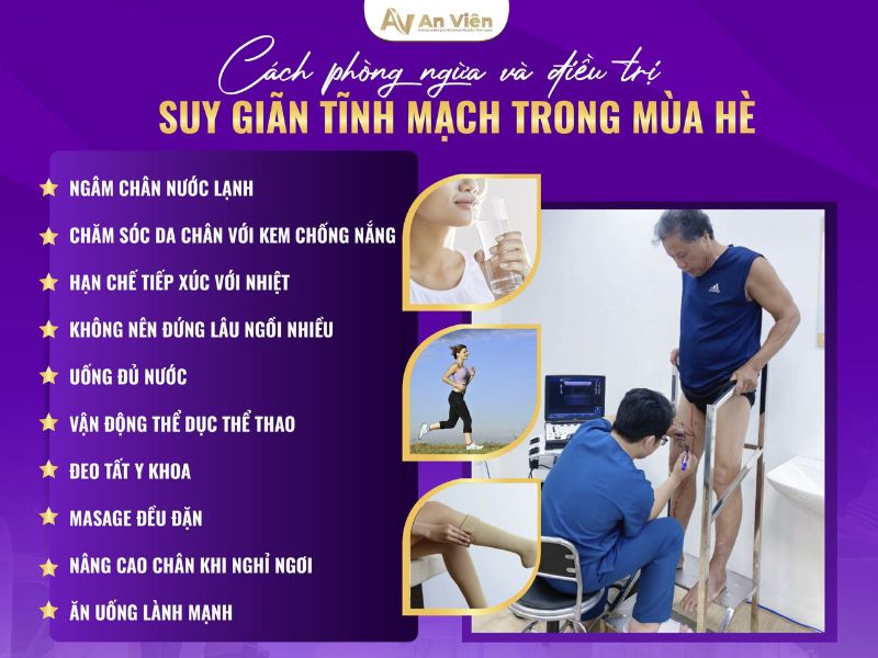 Mùa hè - Cẩn thận triệu chứng giãn tĩnh mạch ở chân tăng nặng 13 triệu chứng giãn tĩnh mạch ở chân