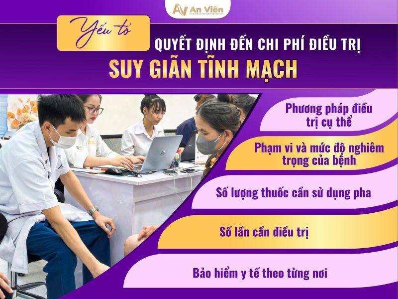 1 lần trị bàn chân bị giãn tĩnh mạch hết bao nhiêu tiền? 8 bàn chân bị giãn tĩnh mạch