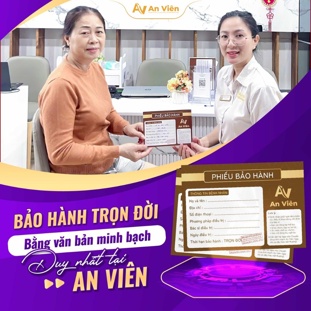 Chữa tận gốc - sống nhẹ nhàng: Hành trình điều trị tĩnh mạch tại An Viên 6 Điều trị tĩnh mạch tại An Viên
